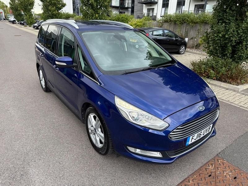 Blue Used 2016 Ford Galaxy Titanium MPV | £8,000 (Fair price) - Image 1/4