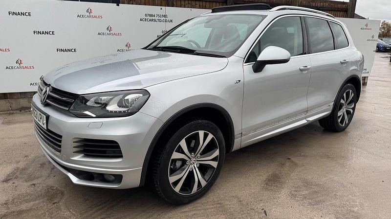 Used VW Touareg R-line 245 HP (180 kW) 2013 Silver SUV