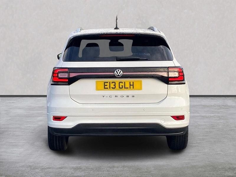Used VW T-Cross R-line 2019 White SUV