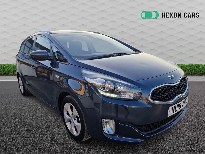 Used Kia Carens 114 HP (83 kW) 2016 Blue MPV