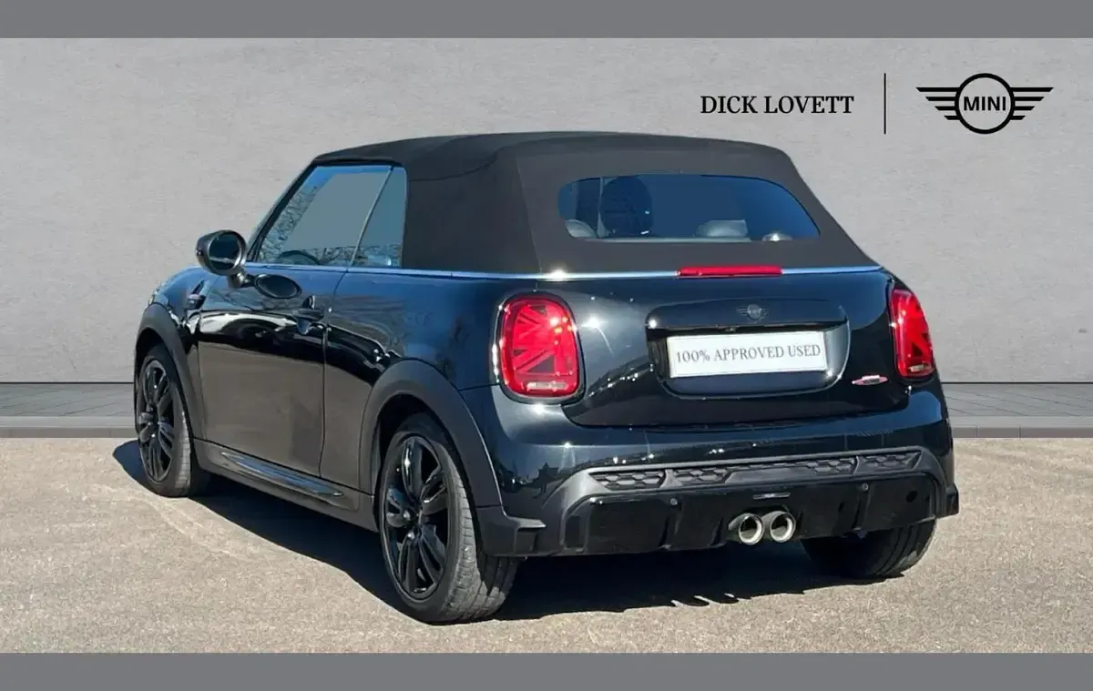 Used Mini John Cooper Works Cabriolet 228 HP (167 kW) 2022 Black Cabriolet