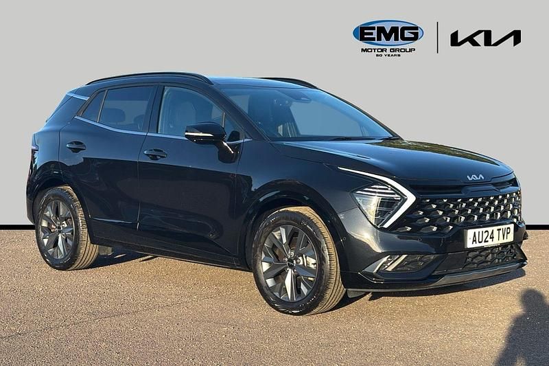 Black Used 2024 Kia Sportage GT-Line S SUV | £29,495 (Good price) - Image 1/3