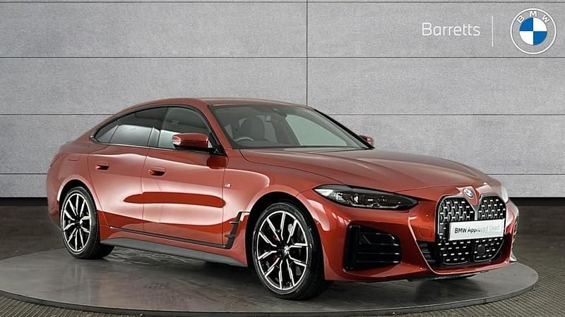 Orange Used 2023 BMW 420 Gran Coupé M Sport Coupe | £33,790 (Fair price) - Image 1/4