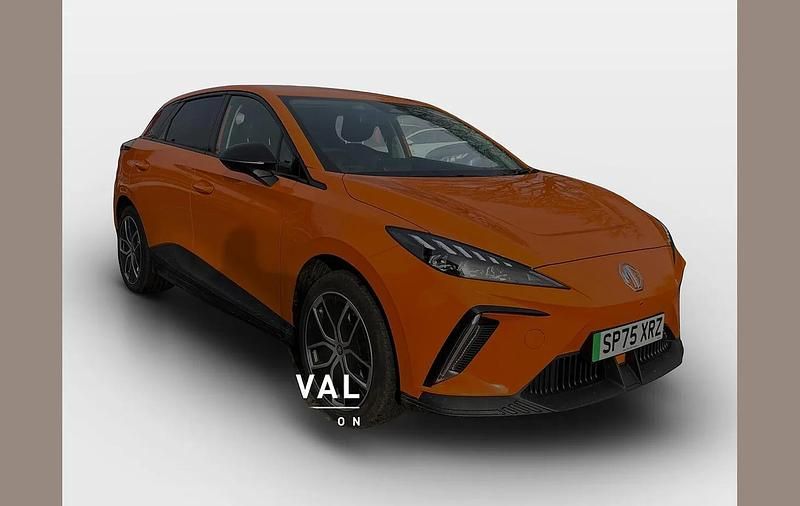 Used MG MG4 EV Trophy 150 kW (204 HP) 2025 Orange Hatchback