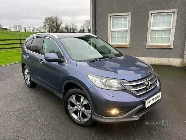 Blue Used 2014 Honda CR-V EX SUV | £7,995 (A bit pricey) - Image 1/4