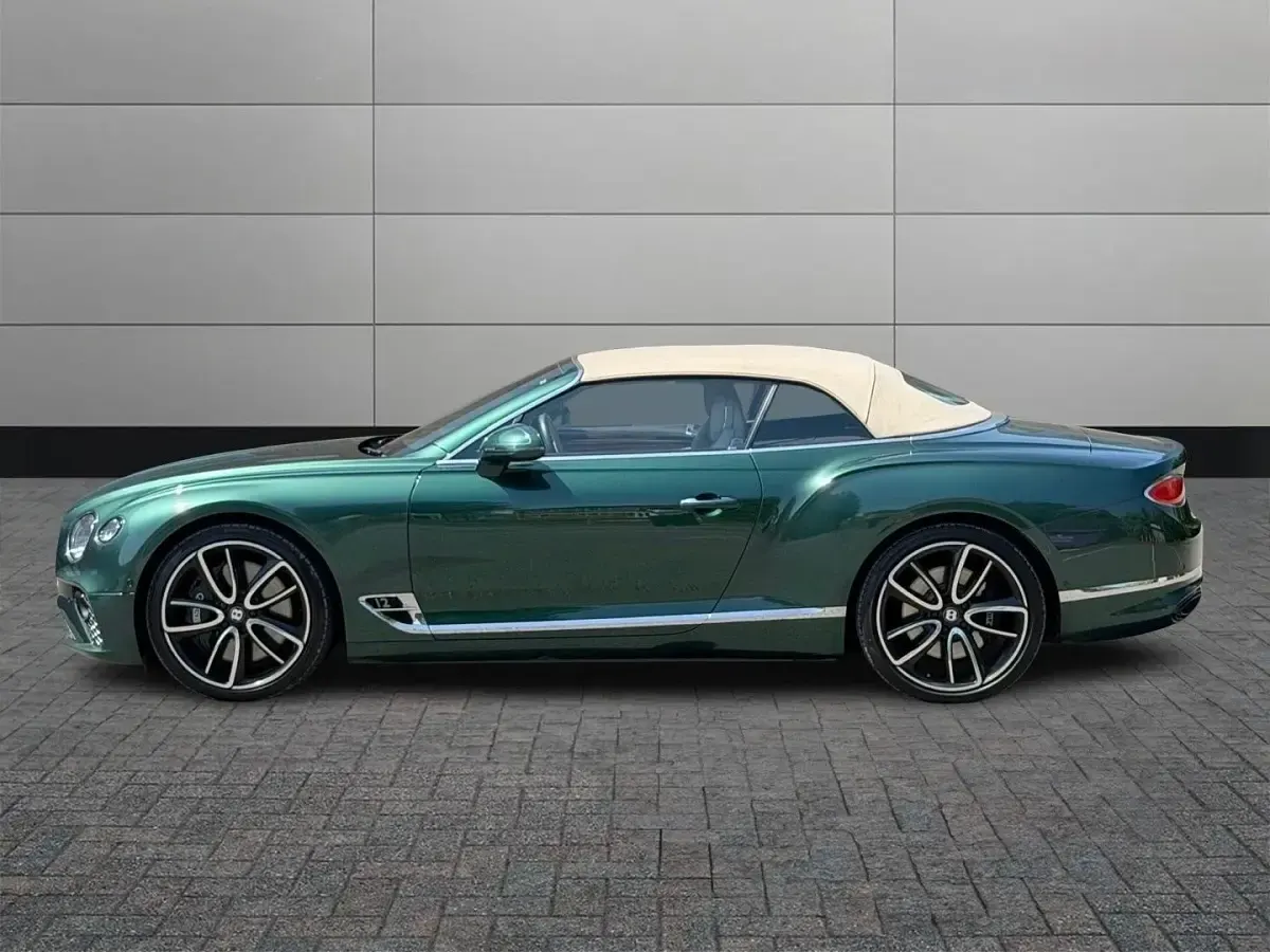 Used Bentley Continental 635 HP (467 kW) 2019 Green Cabriolet