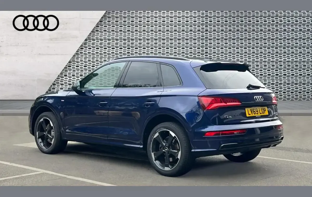 Used Audi Q5 Design 245 HP (180 kW) 2019 Blue SUV