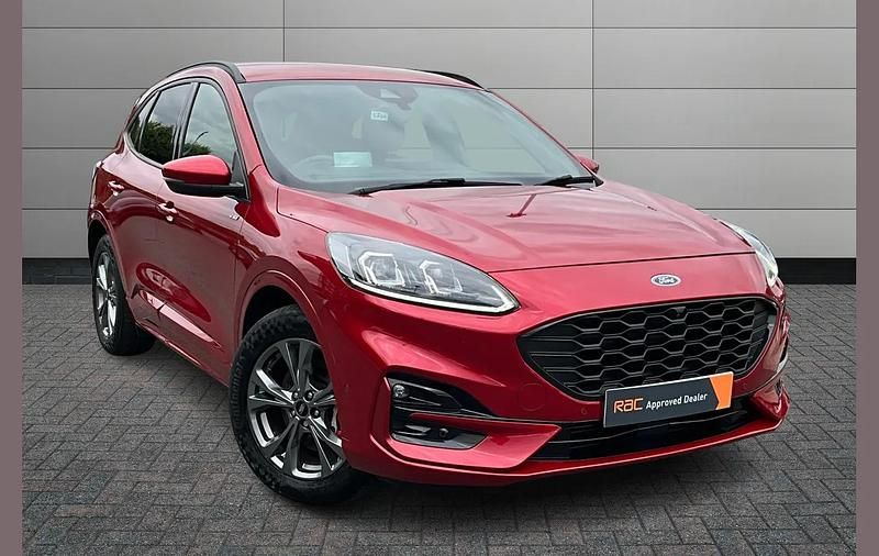 Red Used 2020 Ford Kuga ST-Line SUV | £15,995 (Fair price) - Image 1/4