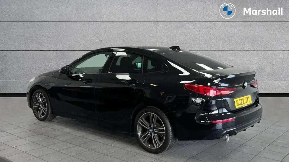 Used BMW 218 Sport Line 136 HP (100 kW) 2022 Jet black Coupe