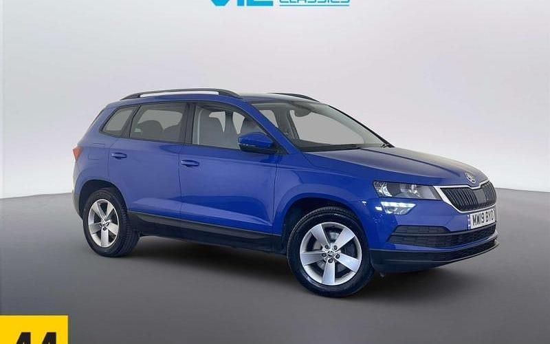 Used Skoda Karoq SE 150 HP (110 kW) 2019 Blue SUV