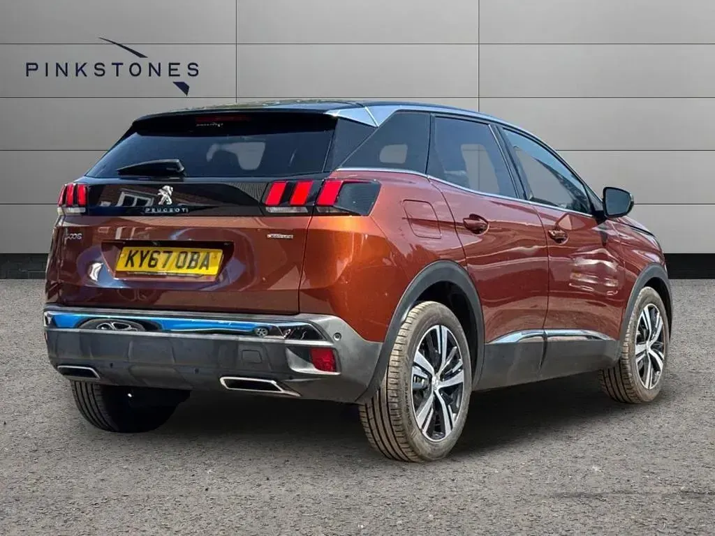 Used Peugeot 3008 GT-line 2017 Bronze SUV