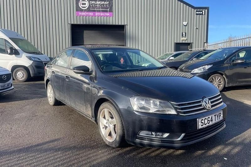 Used VW Passat S 2014 Black Sedan