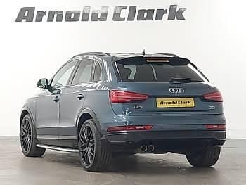 Used Audi Q3 Black Edition 184 HP (135 kW) 2018 Blue SUV