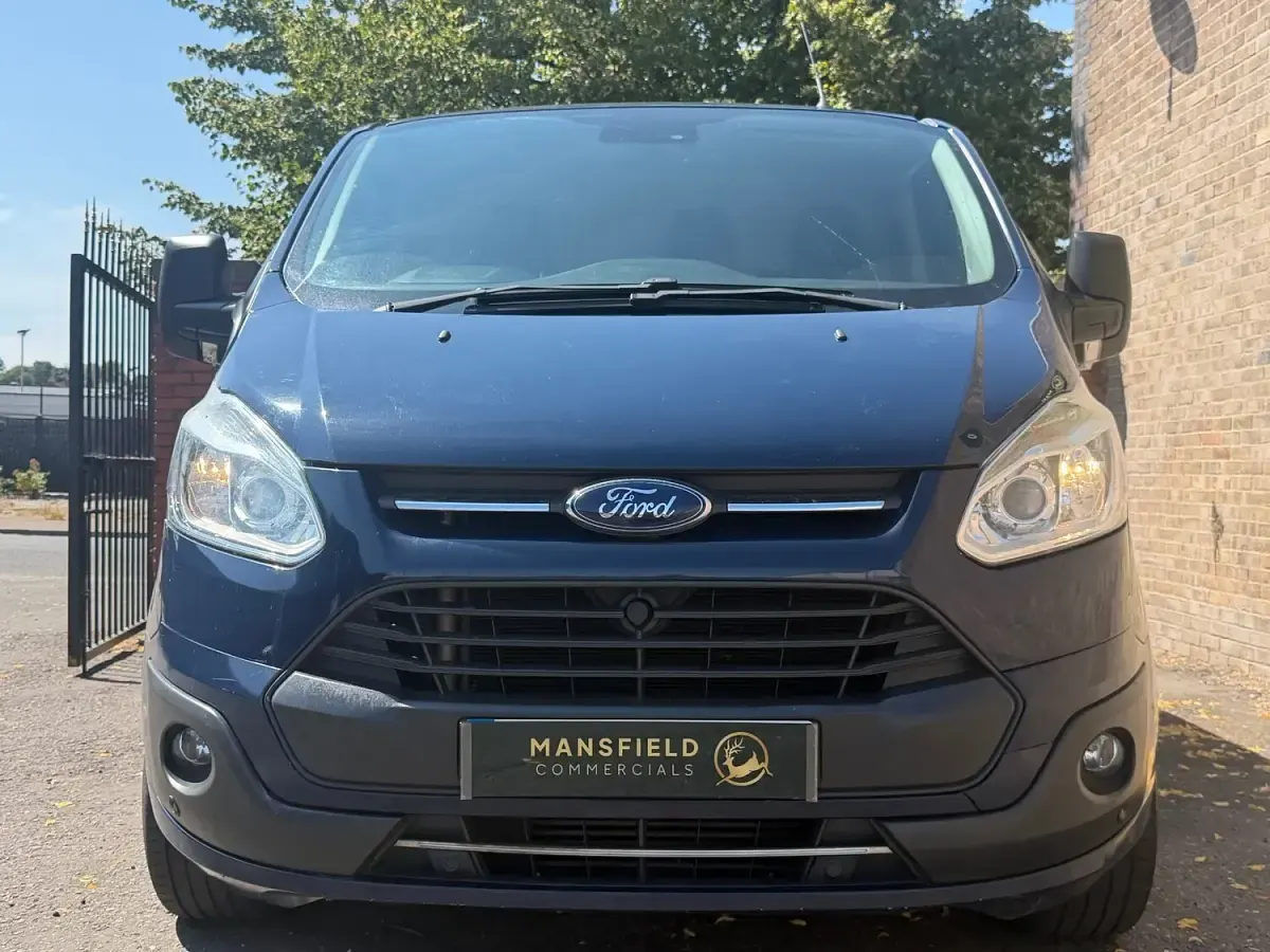 Used Ford Transit Custom Trend 130 HP (95 kW) 2017 Blue Van