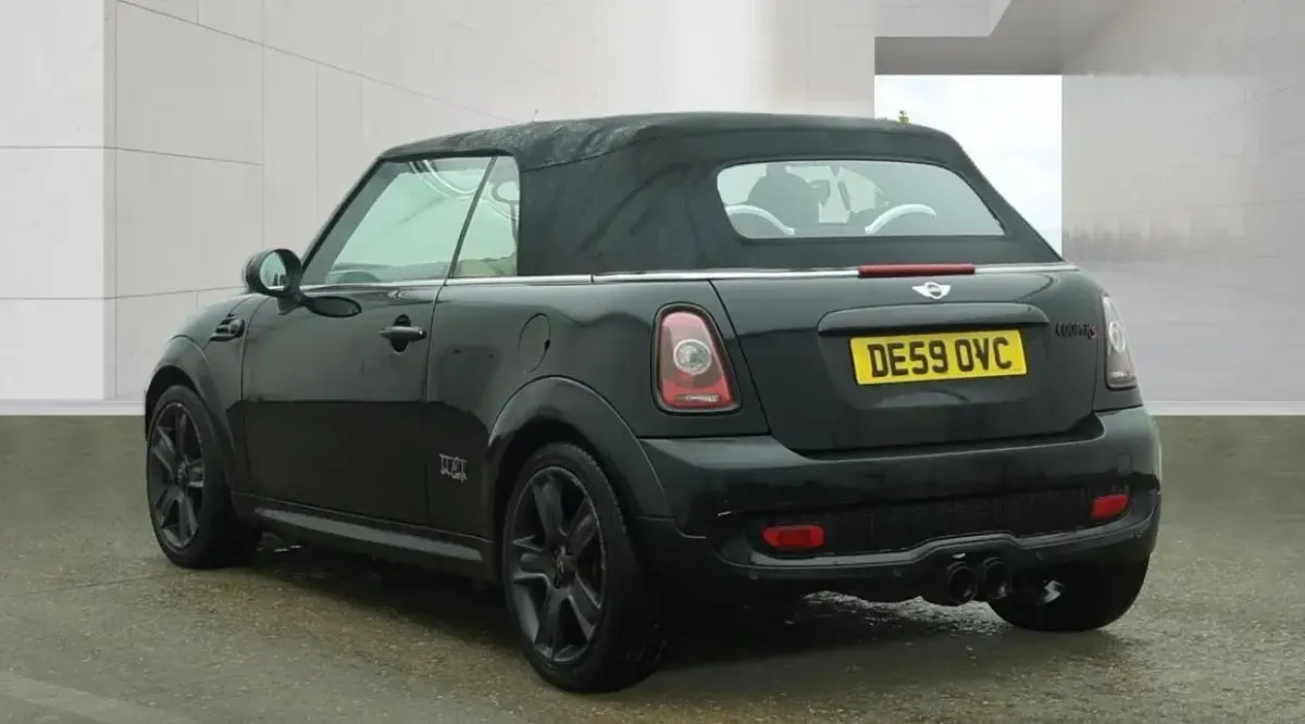 Used Mini Cooper S Cabriolet 2009 Black Cabriolet