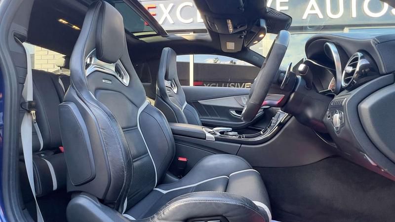 Used Mercedes C63S AMG Premium 2017 Blue Coupe