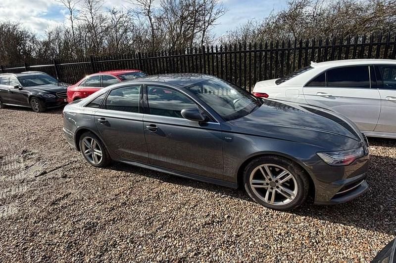 Used Audi A6 S-Line 190 HP (139 kW) 2017 Grey Sedan