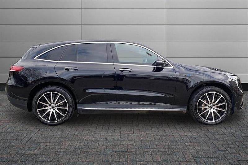 Used Mercedes EQC400 AMG line 300 kW (408 HP) 2023 Obsidian black SUV