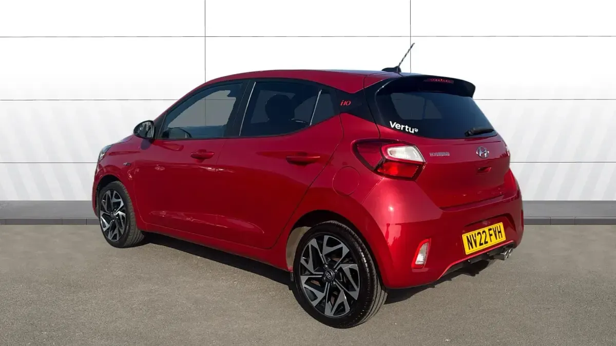 Used Hyundai i10 N Line 101 HP (74 kW) 2022 Red Hatchback
