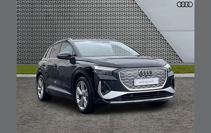 Used Audi Q4 e-tron S-Line 150 kW (204 HP) 2023 Black SUV