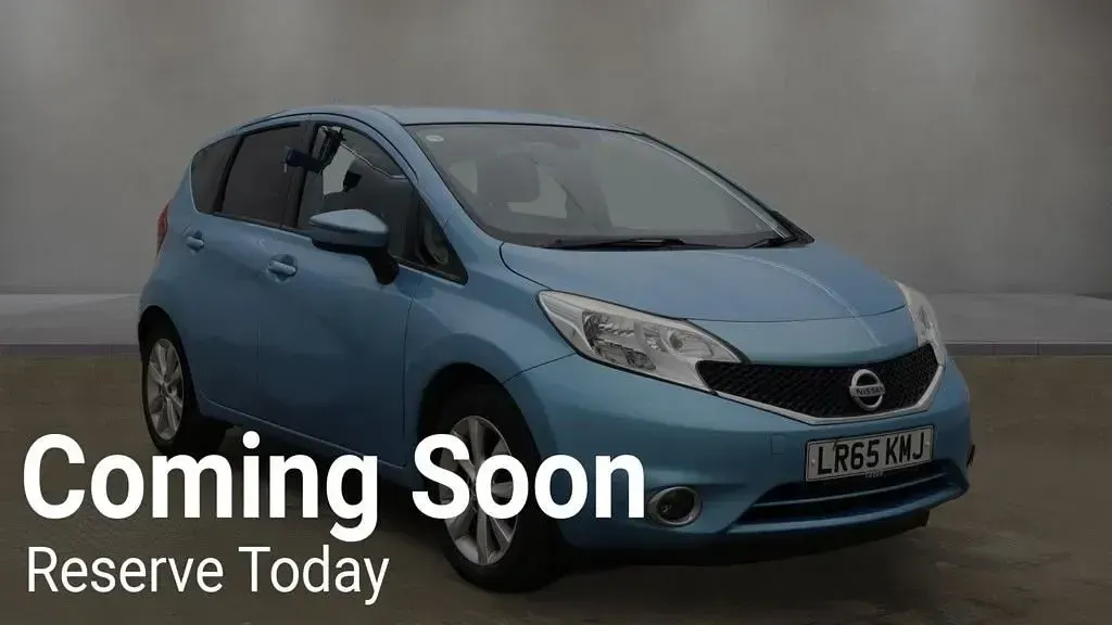 Used Nissan Note Acenta Premium 98 HP (72 kW) 2015 Blue Hatchback