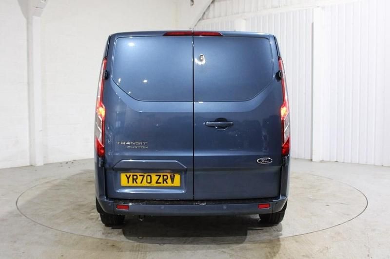 Used Ford Transit Custom Limited 130 HP (95 kW) 2021 Blue Van