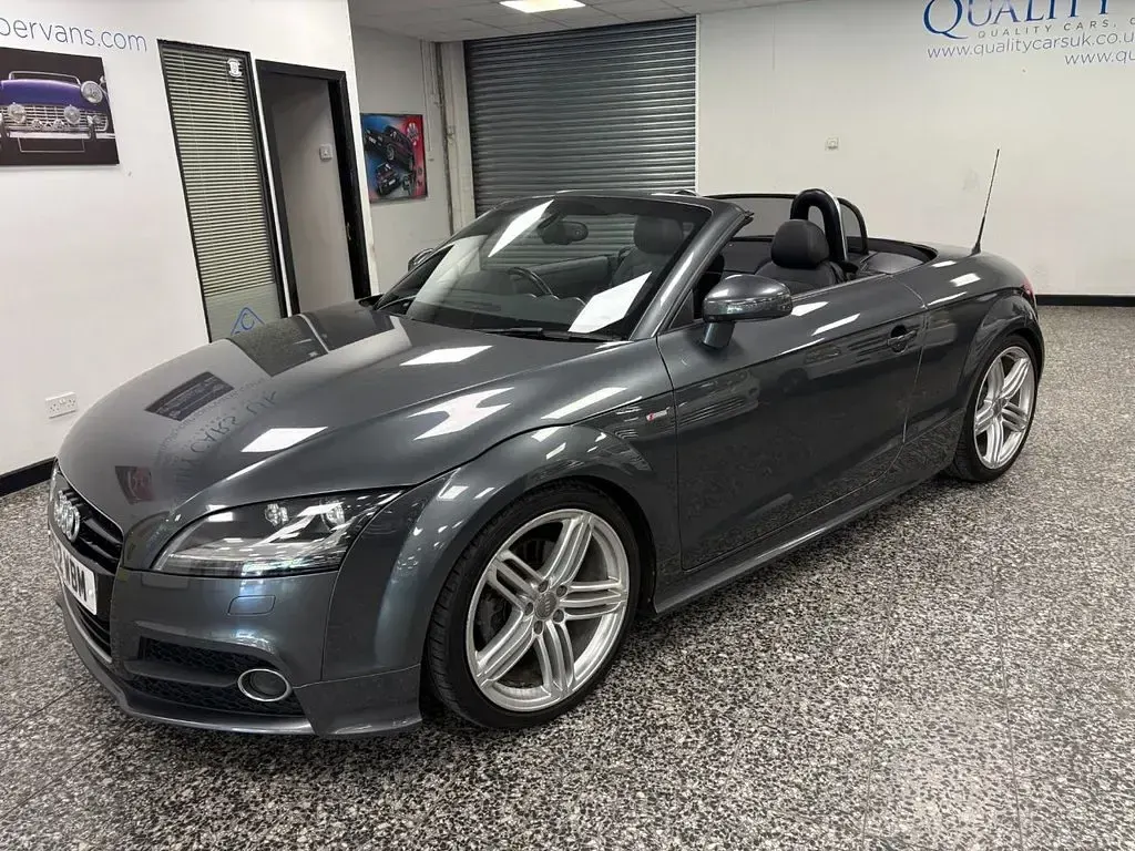 Used Audi TT Roadster S-Line 160 HP (117 kW) 2012 Grey Cabriolet