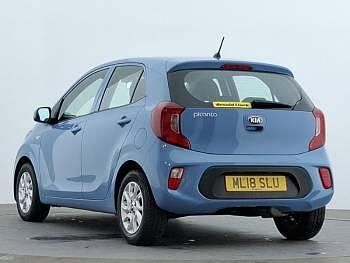 Used Kia Picanto 2018 Blue Hatchback