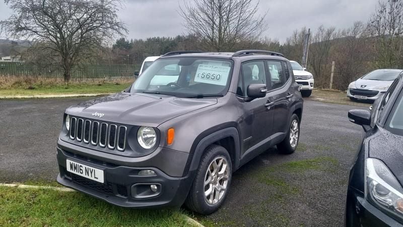 Used Jeep Renegade Longitude 2016 Grey SUV