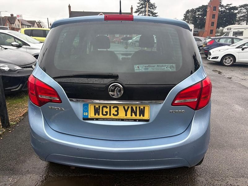 Used Vauxhall Meriva 120 HP (88 kW) 2013 Blue MPV