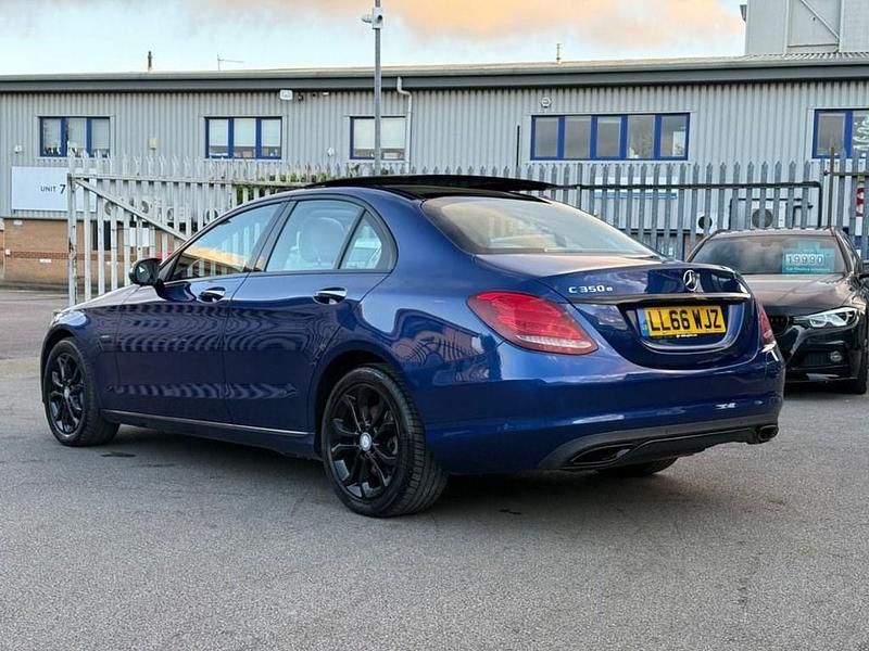 Used Mercedes C350e Premium Plus 2016 Blue Sedan