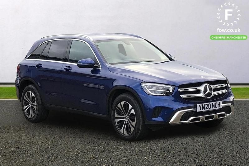Used Mercedes GLC300e 2020 Blue Estate
