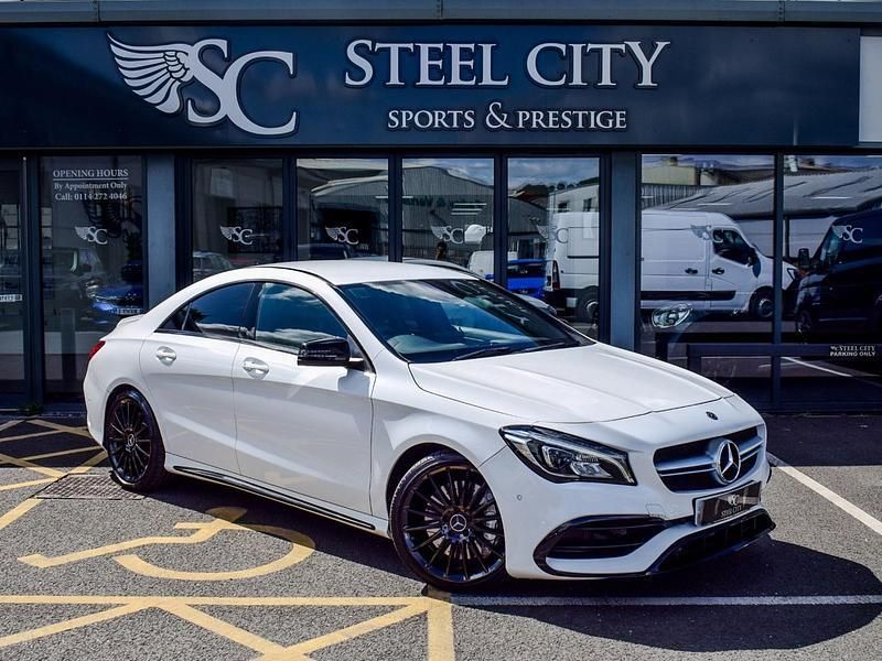 White Used 2018 Mercedes CLA45 AMG Sedan | £23,985 (Super price) - Image 1/3