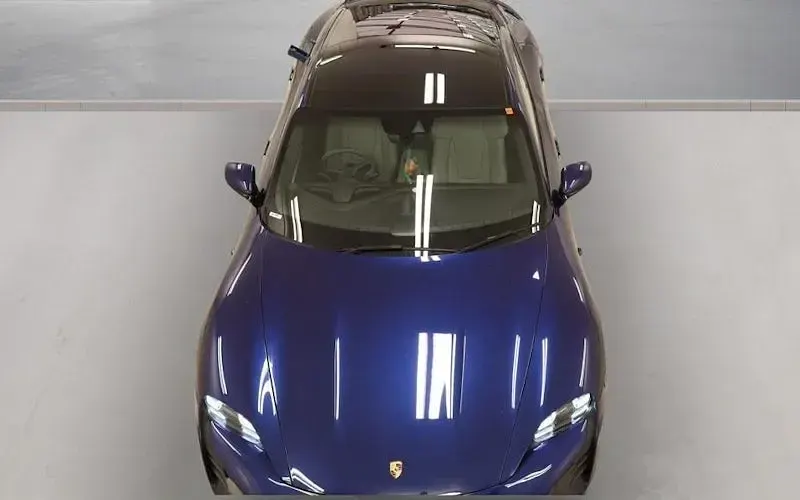 Used Porsche Taycan Performance Package 500 kW (680 HP) 2020 Blue Sedan