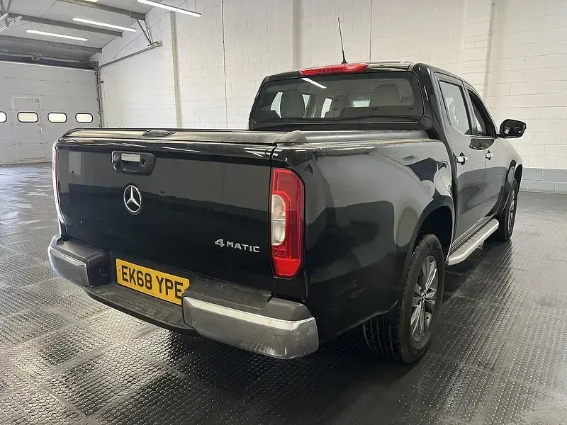 Used Mercedes X250 2018 Black Pickup