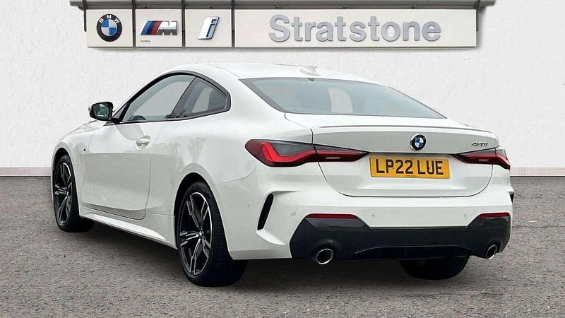 Used BMW 420 M Sport 181 HP (133 kW) 2022 White Coupe