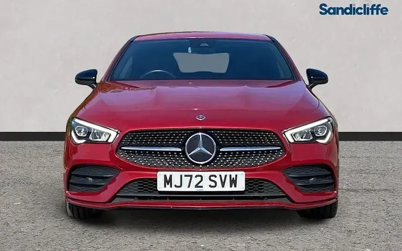 Used Mercedes CLA200 Executive 163 HP (119 kW) 2022 Red Coupe
