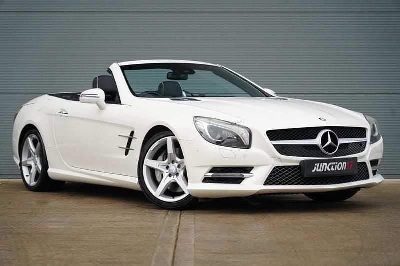 Used Mercedes SL350 2012 White Cabriolet