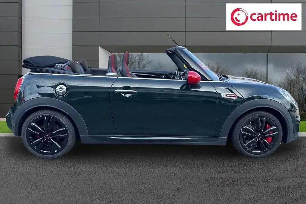 Used Mini John Cooper Works Cabriolet 231 HP (169 kW) 2017 Green Cabriolet