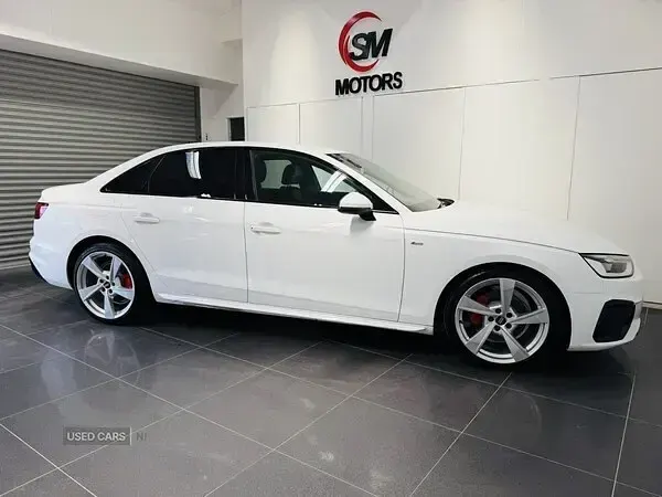 Used Audi A4 S-Line 190 HP (139 kW) 2020 White Sedan