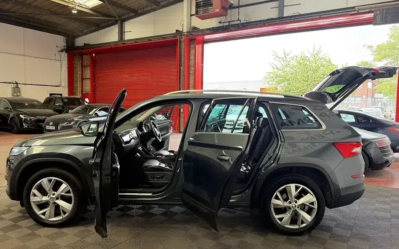 Used Skoda Kodiaq 150 HP (110 kW) 2017 Grey SUV