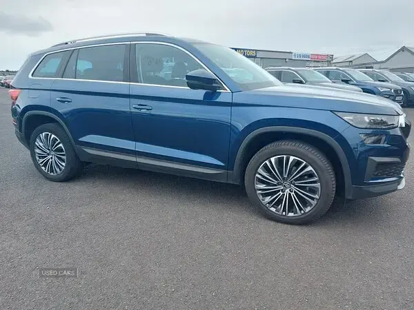Used Skoda Kodiaq SE L Executive 150 HP (110 kW) 2023 Blue SUV