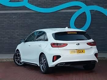 Used Kia Ceed GT-Line 2019 White Hatchback