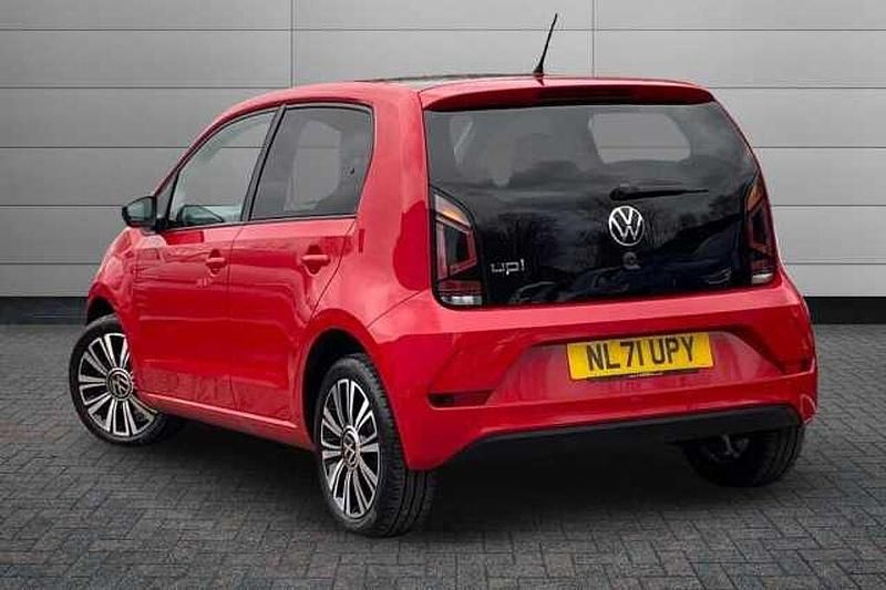 Used VW up! Black Edition 65 HP (47 kW) 2021 Red Hatchback