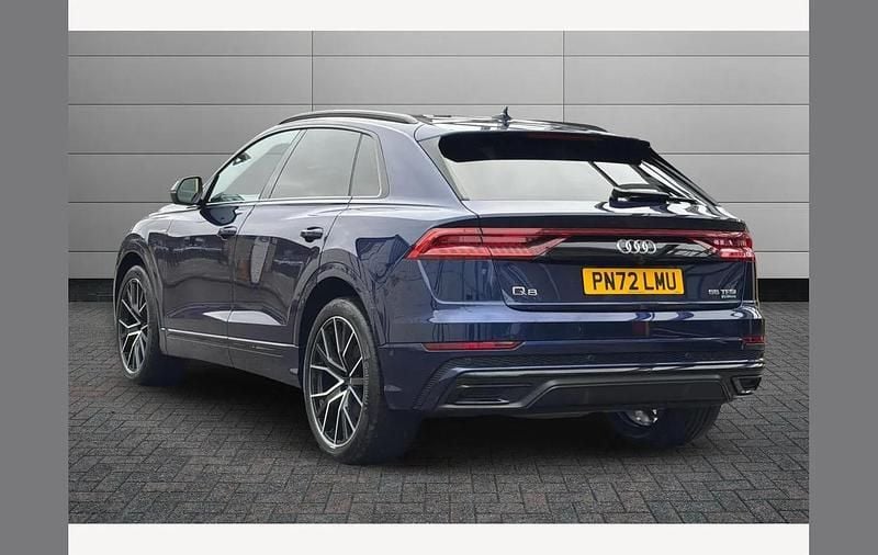 Used Audi Q8 Black Edition 340 HP (250 kW) 2022 Blue SUV