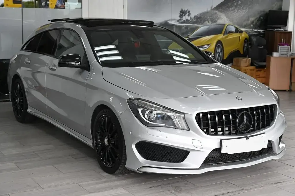 Used Mercedes CLA220 Shooting Brake AMG 2015 Silver Estate