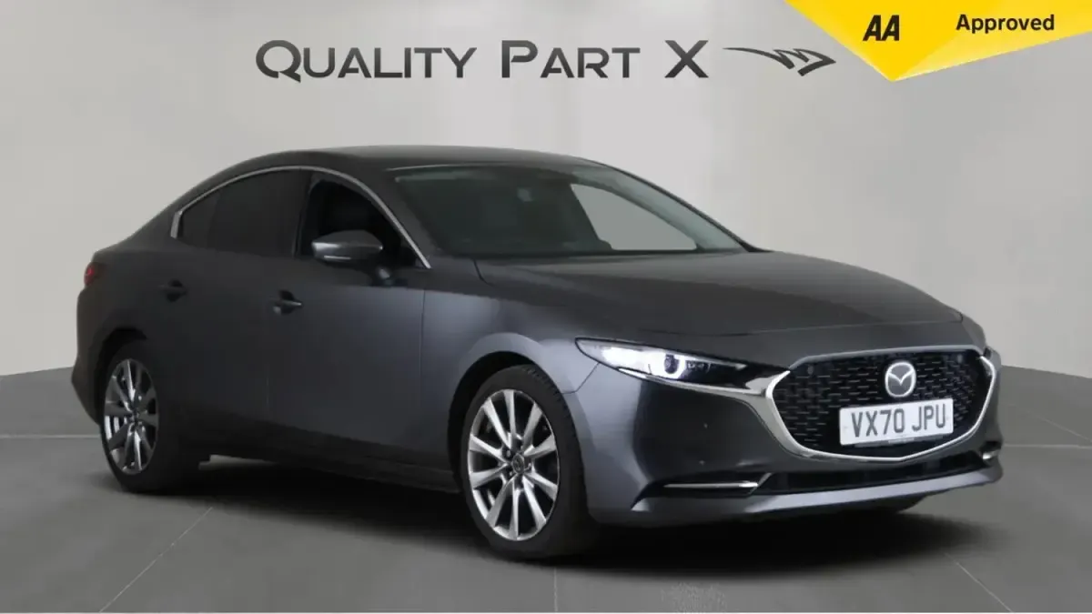 Begagnad Mazda 3 Inclusive 180 HK (132 kW) 2020 Grå Sedan