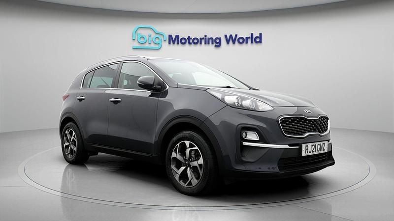 Grey Used 2021 Kia Sportage SUV | £13,100 (Good price) - Image 1/4