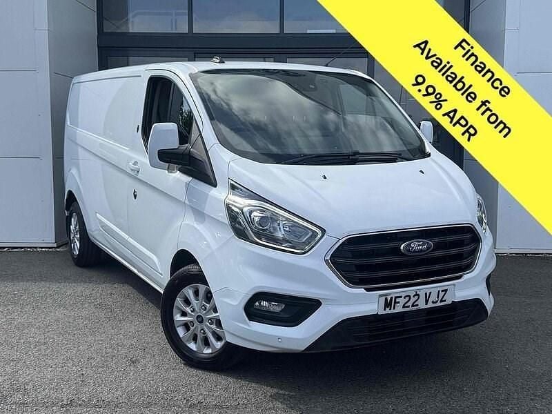 Frozen white (solid paint) Used 2022 Ford Transit Custom Limited Van | £12,500 (Good price) - Image 1/3