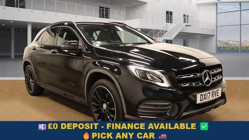 Black Used 2017 Mercedes GLA220 AMG line SUV | £13,099 (Fair price) - Image 1/4